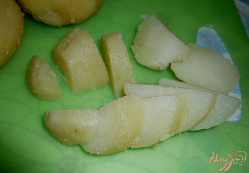 Фото приготовление рецепта: Картофель запеченный с болгарским перцем шаг №2