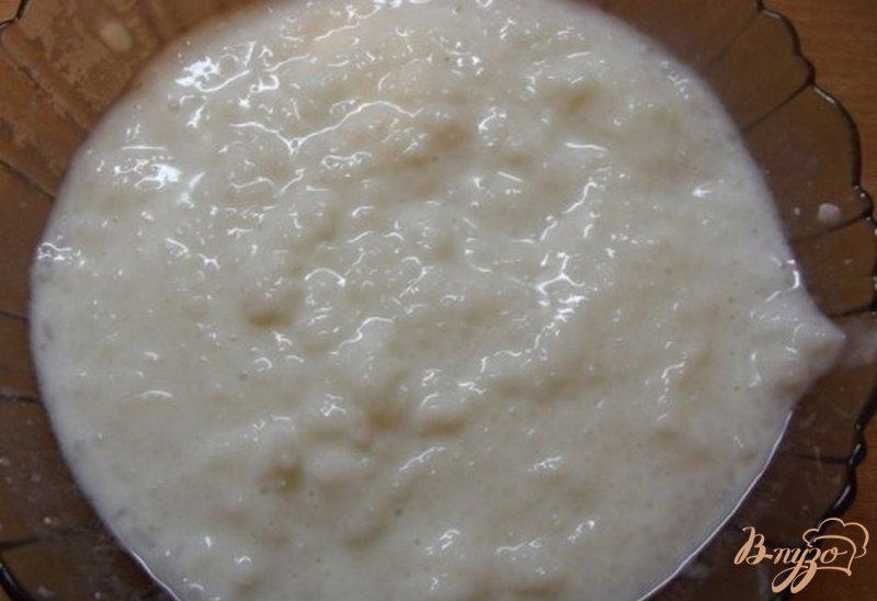 Фото приготовление рецепта: Рисовый суп (каша) на кислом молоке шаг №7