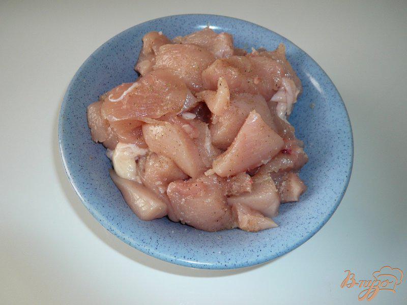 Фото приготовление рецепта: Чечевица с куриной грудкой шаг №3