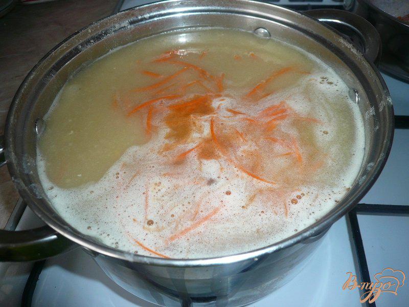 Фото приготовление рецепта: Гороховый суп нежный шаг №8