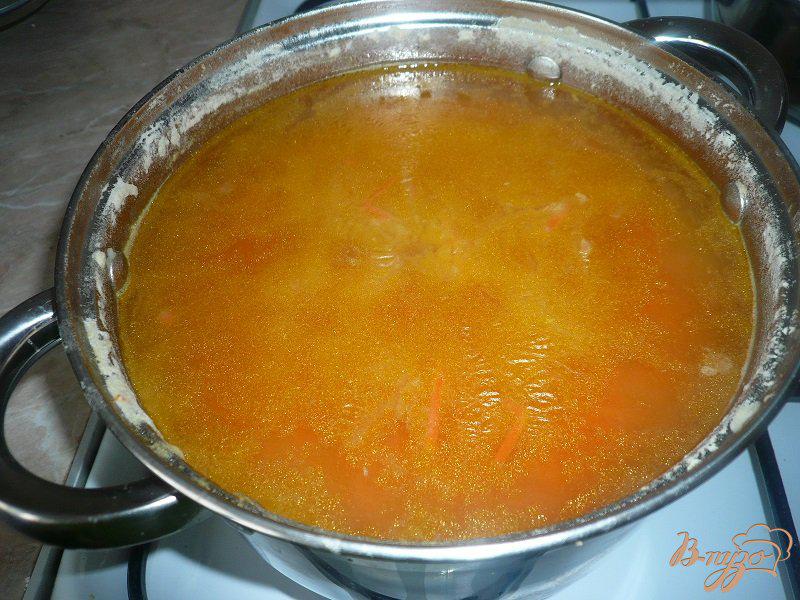 Фото приготовление рецепта: Гороховый суп нежный шаг №9