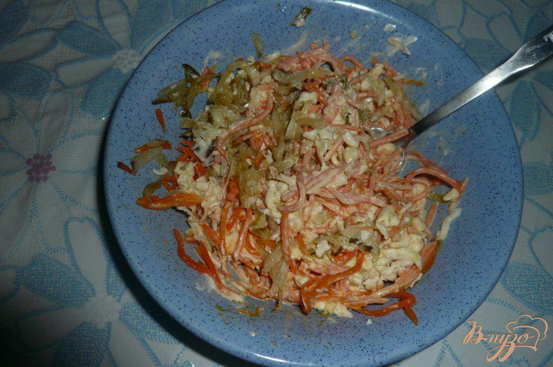 Фото приготовление рецепта: Конвертики из лаваша с морковью по-корейски шаг №3