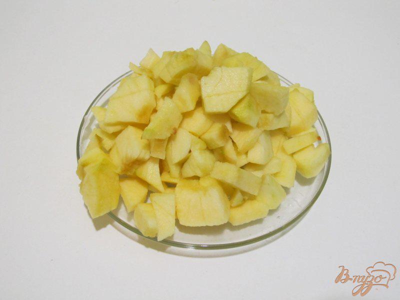 Фото приготовление рецепта: Фокачча с яблоками шаг №5