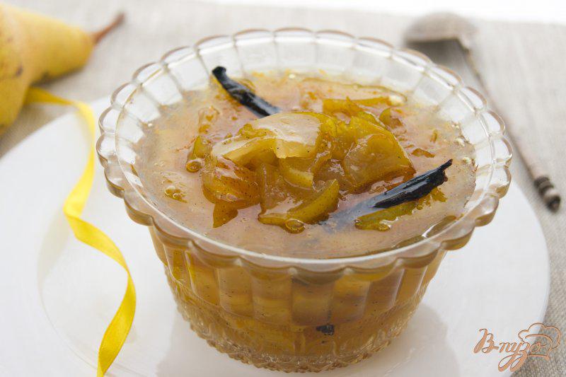Фото приготовление рецепта: Варенье из груши с ванилью шаг №10