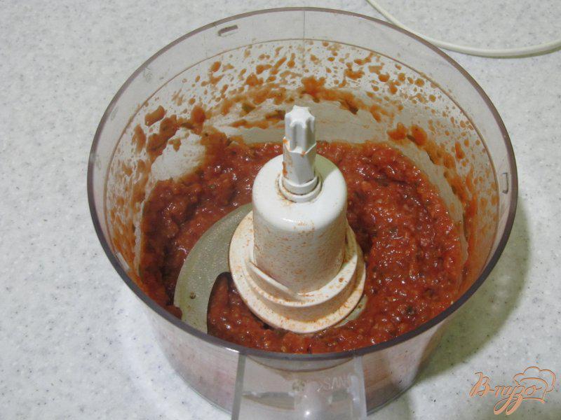 Фото приготовление рецепта: Аджика из маринованных огурцов шаг №6