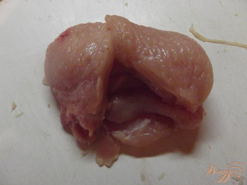 Фото приготовление рецепта: Биточки куриные в панировочных сухарях шаг №2