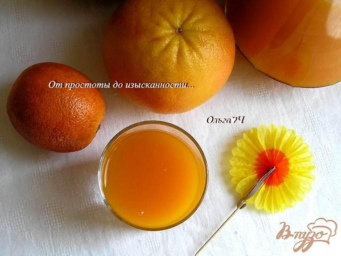 Фото приготовление рецепта: Напиток из тыквы и апельсина шаг №4