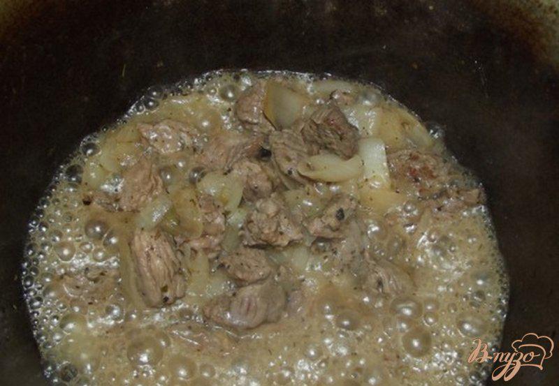 Фото приготовление рецепта: Картофельное пюре на травах с бараниной шаг №4