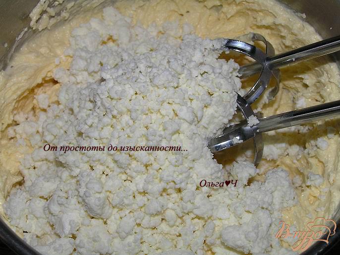 Фото приготовление рецепта: Творожный пасхальный кекс с цукатами шаг №2