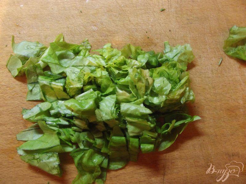 Фото приготовление рецепта: Салат с крапивой шаг №3