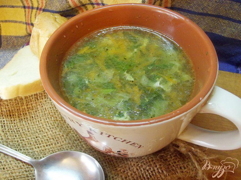 Фото приготовление рецепта: Суп с крапивой шаг №8