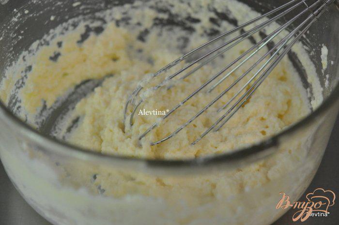 Фото приготовление рецепта: Маковый кекс с рикоттой шаг №4