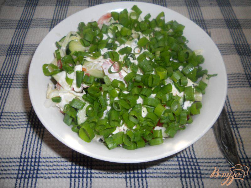 Фото приготовление рецепта: Весенний салатик шаг №5