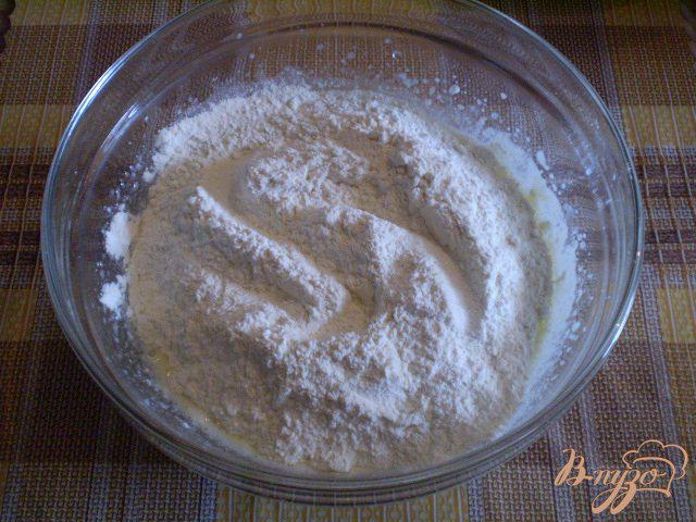 Фото приготовление рецепта: Мятный пирог шаг №4