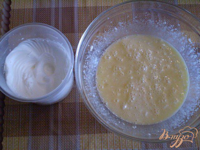 Фото приготовление рецепта: Мятный пирог шаг №3