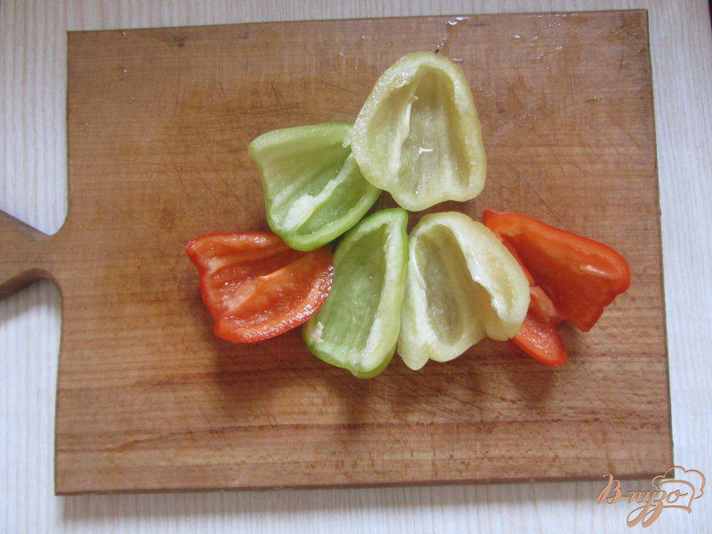Фото приготовление рецепта: Салат  с салакисом шаг №3