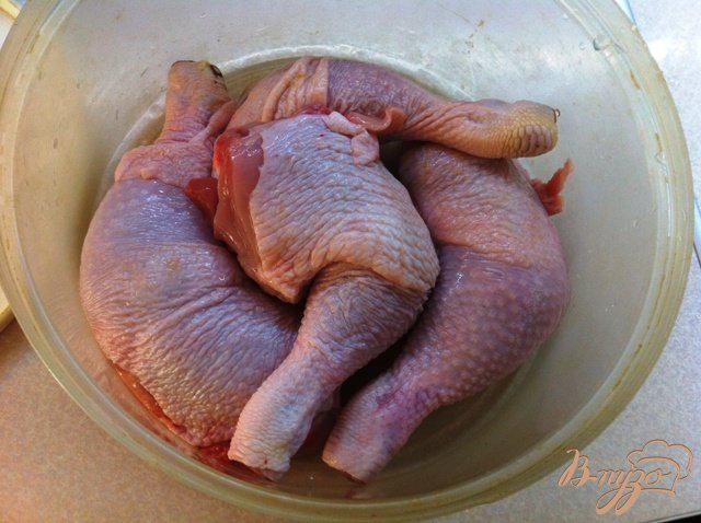 Фото приготовление рецепта: Куриные окорочка в специальном маринаде шаг №1