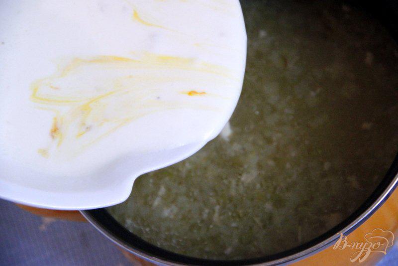 Фото приготовление рецепта: Йогуртовый суп с перловой крупой шаг №4