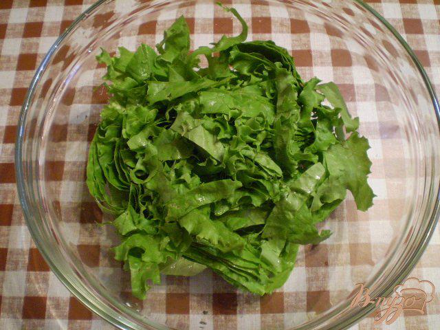 Фото приготовление рецепта: Овощной салат к мясу шаг №2