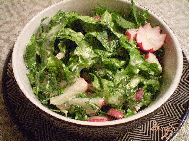 Фото приготовление рецепта: Овощной салат к мясу шаг №6