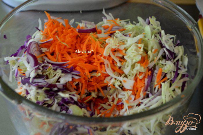 Фото приготовление рецепта: Цветной капустный салат с домашней кисло-сладкой заправкой шаг №1