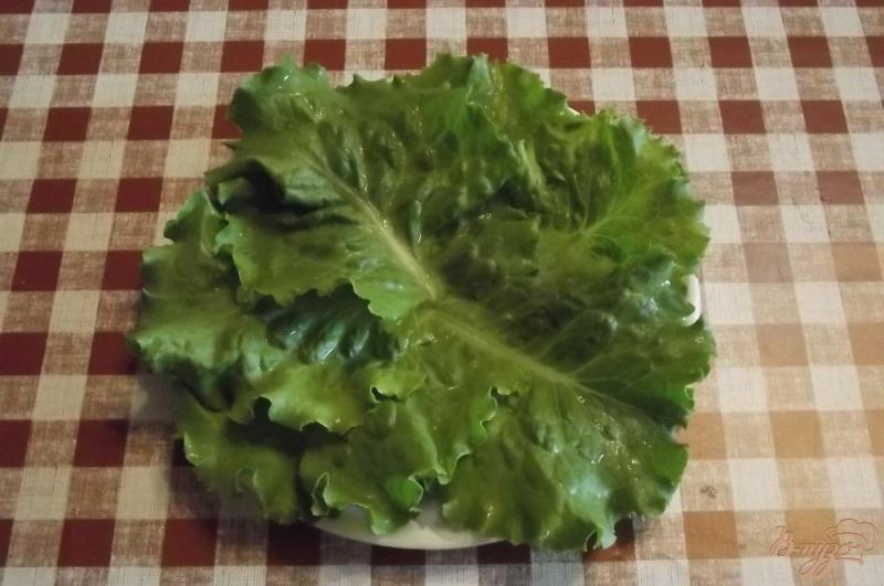 Фото приготовление рецепта: Салат с копченой курочкой шаг №5