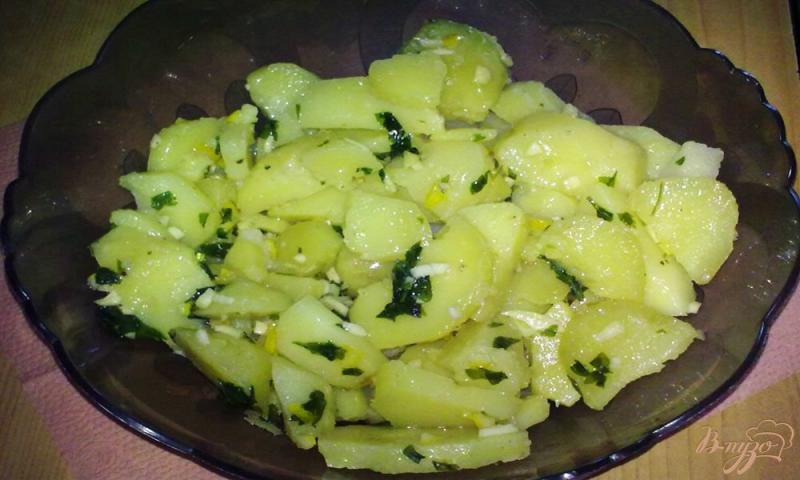 Фото приготовление рецепта: Лимонный картофель шаг №6