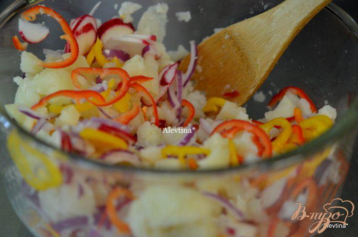 Фото приготовление рецепта: Датский картофельный салат шаг №3