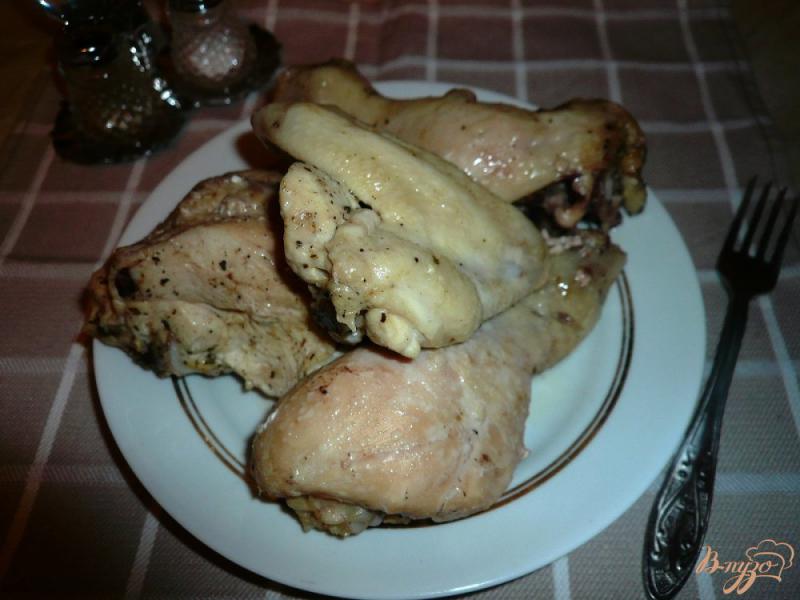 Фото приготовление рецепта: Курица в собственном соку шаг №7