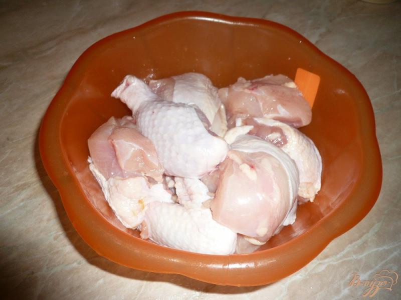 Фото приготовление рецепта: Курица в собственном соку шаг №2