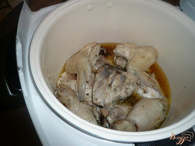 Фото приготовление рецепта: Курица в собственном соку шаг №6