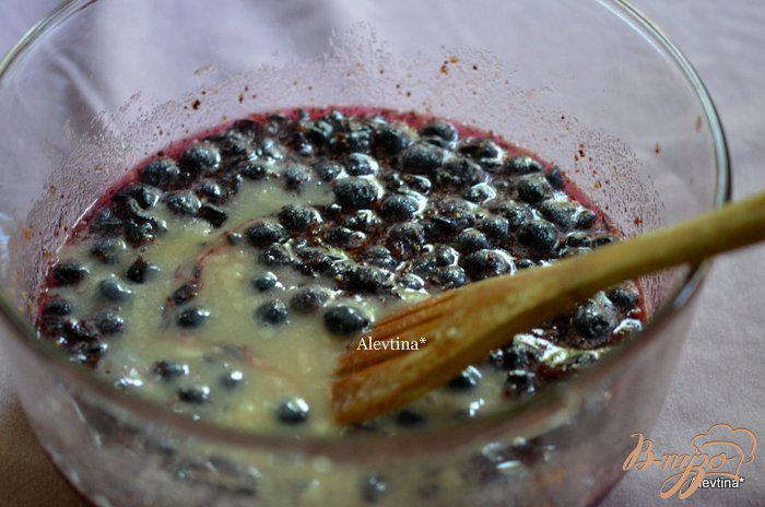 Фото приготовление рецепта: Черничный джем из морозилки шаг №4