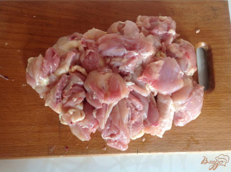 Фото приготовление рецепта: Овощное рагу с курицей шаг №1