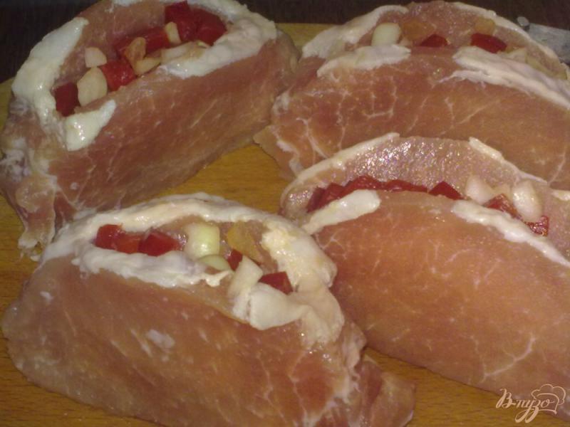 Фото приготовление рецепта: Свинина с имбирем шаг №6