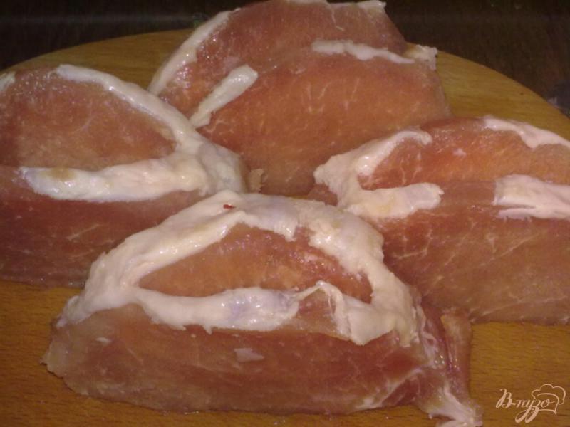 Фото приготовление рецепта: Свинина с имбирем шаг №5