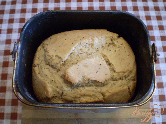 Фото приготовление рецепта: Сладкий маковый хлеб к чаю шаг №7