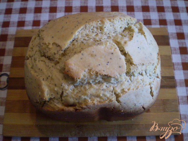 Фото приготовление рецепта: Сладкий маковый хлеб к чаю шаг №8