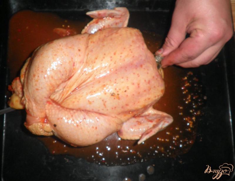 Фото приготовление рецепта: Курица-гриль в остро-сладком маринаде шаг №3