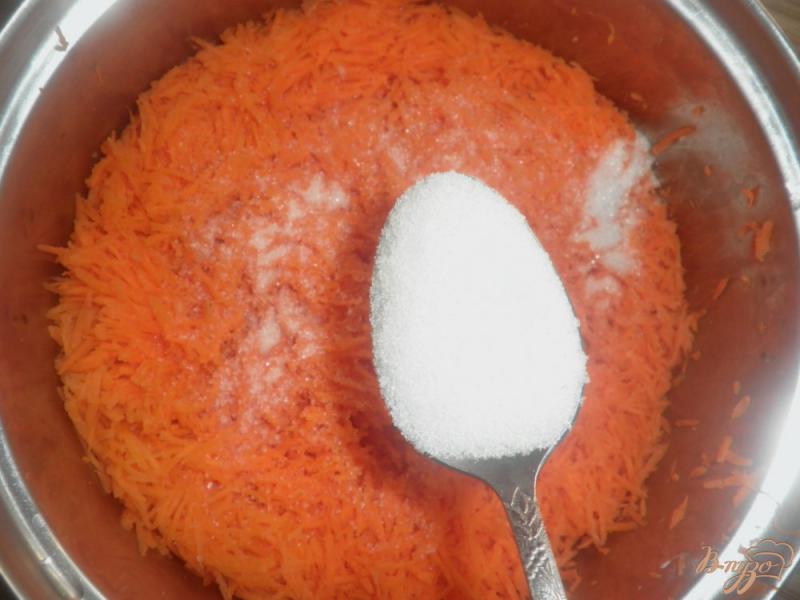 Фото приготовление рецепта: Острая корейская морковка шаг №5