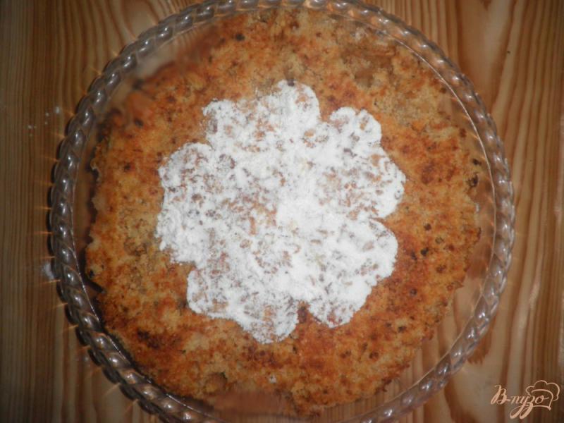 Фото приготовление рецепта: Сухой яблочный пирог шаг №9