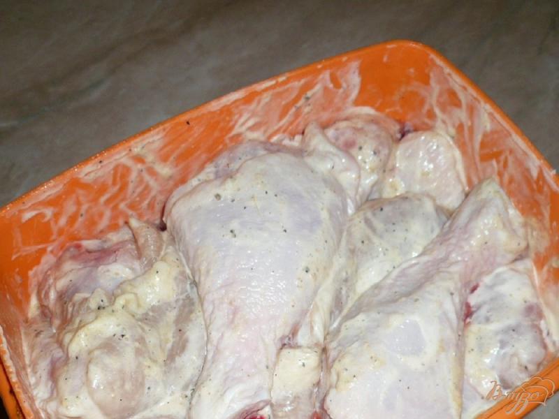 Фото приготовление рецепта: Куриные голени запеченые шаг №1