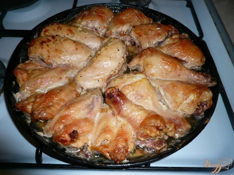 Фото приготовление рецепта: Куриные голени запеченые шаг №3