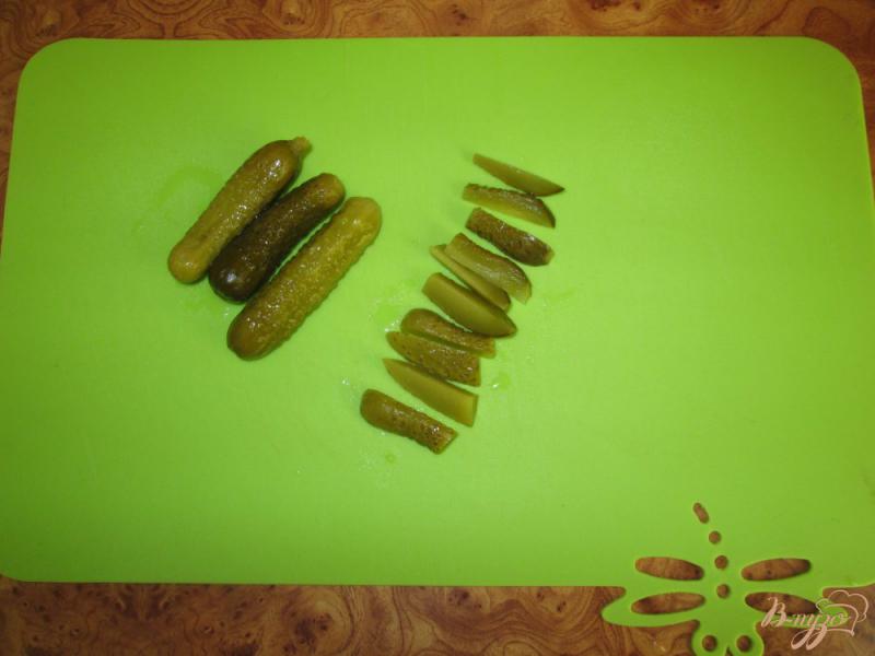 Фото приготовление рецепта: Сырные шарики с оливками шаг №1
