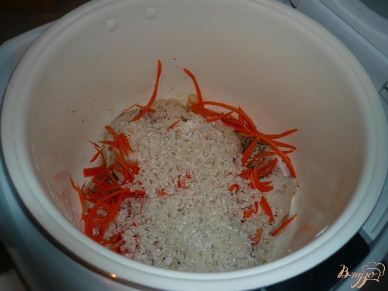 Фото приготовление рецепта: Рисовая каша в мультиварке шаг №6