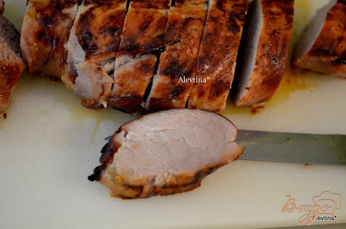 Фото приготовление рецепта: Свинина с ромом и кока-колой шаг №3