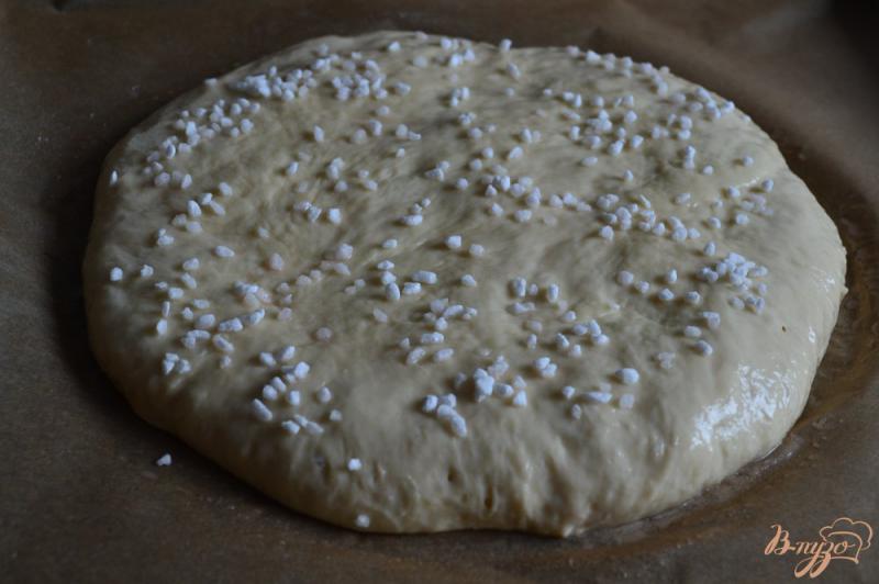 Фото приготовление рецепта: Медовый пирог с прослойкой из маскарпоне шаг №6
