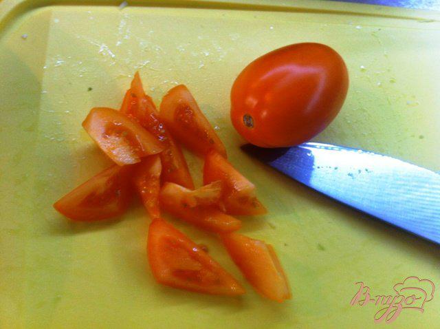Фото приготовление рецепта: Овощной салат с капустой шаг №6