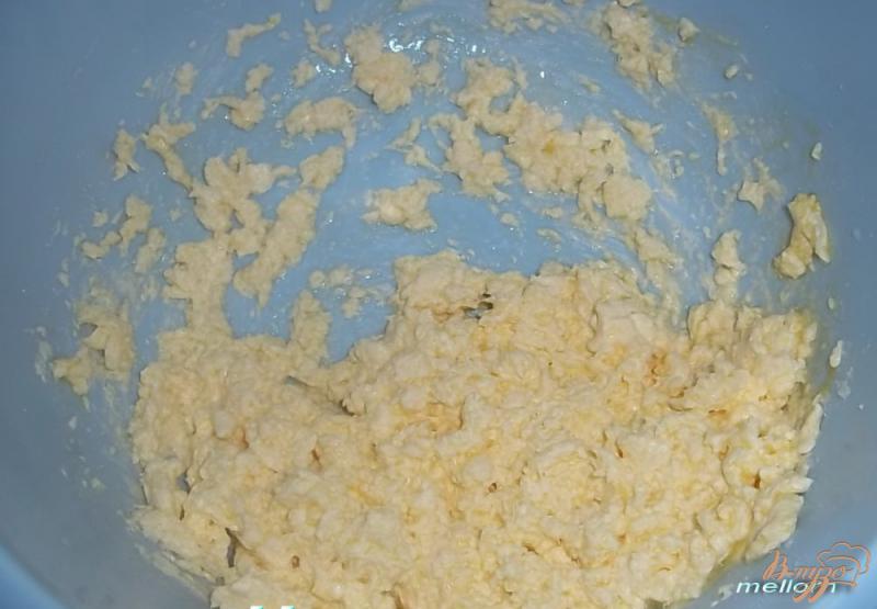 Фото приготовление рецепта: Кукурузный пирог с творогом и черникой шаг №1