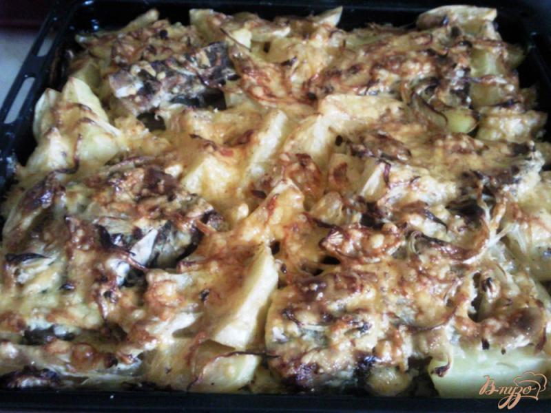 Фото приготовление рецепта: Свинина с картофелем в духовке шаг №4