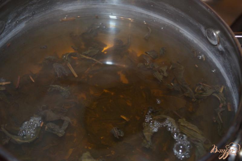 Фото приготовление рецепта: Лимонад на зеленом чае шаг №1